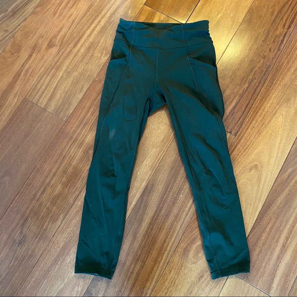 lululemon time to sweat crop leggings